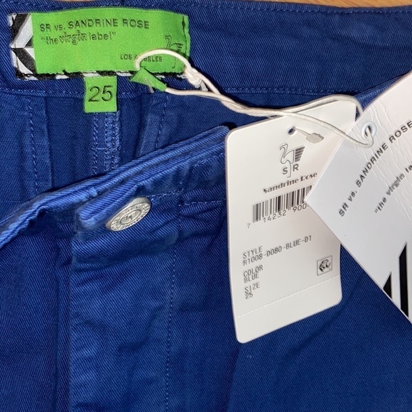 NWT Sandrine Rose Colony Pant, size 25, button-fly, dropped crotch, 100% cotton - Picture 5 of 9